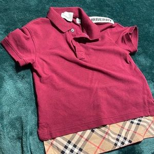 Burberry boys button up